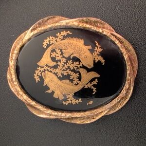 Artistic Pisces Brooch/Pendant